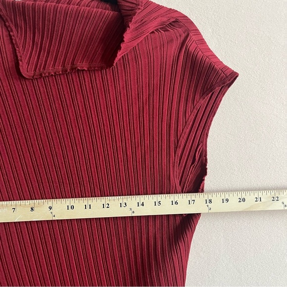 Esteban Cortazar Asymmetric one-shoulder ribbed stretch-knit dress ruffled XL - Picture 15 of 16